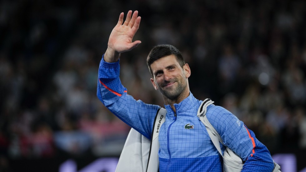 Novak Djokovic har haft publikens stöd hittills i Melbourne Park.