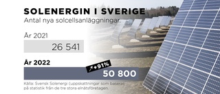 Lång kötid när sug efter solceller fördubblas