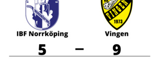 Vingen vann mot IBF Norrköping på bortaplan