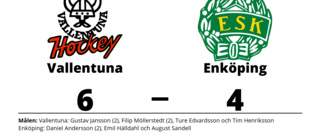 Förlust för Enköping borta mot Vallentuna