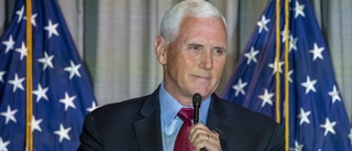 Pence: Trump utsatte min familj för fara