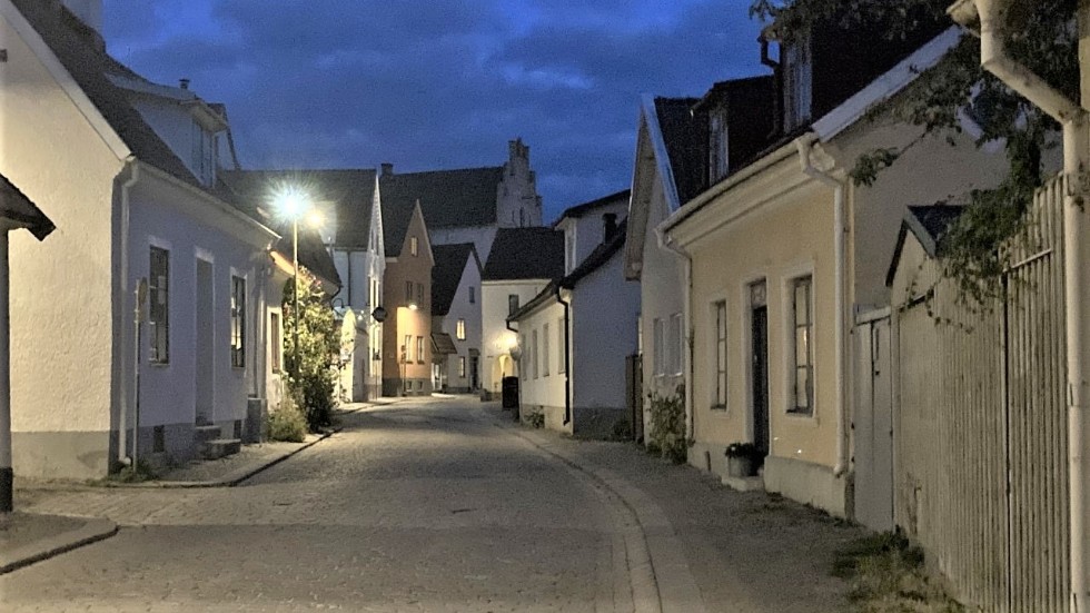 Händelsen utspelade sig på ett hotell på Strandgatan i Visby.