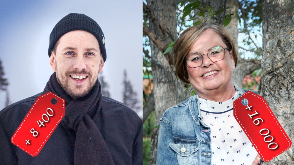 För kommunalråden Henrik Ölvebo (MP) och Birgitta Larsson (S) väntar lönelyft när förslaget klubbas. De nya arvoden blir 63 155 och 70 585 kronor i månaden.