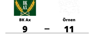 Seger för Örnen med 11-9 mot BK Ax