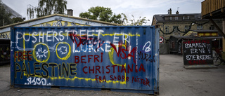 Polisen river haschbodarna i Christiania