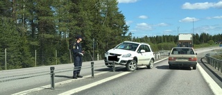 Förare misstänkt för rattfylleri