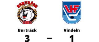 Burträsk besegrade Vindeln med 3-1