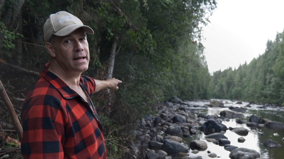 "De flesta brukar fiska vid Kåge, där det stora beståndet finns", säger Thomas Johansson. Arkivbild.