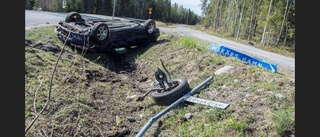 Färden slutade i diket – sedan i häktet