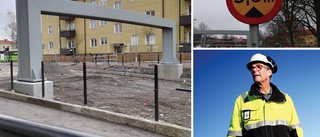 Nya höjdhindret på Vasavägen ger ingen varning – är byggt för att det ska ta stopp: "Skulle inte vilja köra in i det där"