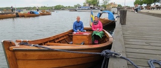 Träbåtsmingel i Fiskarhamnen