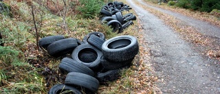 Däcken kan hämtas kostnadsfritt