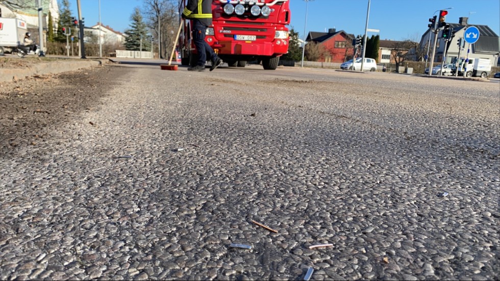 Det var måndagen den 14 mars som spillet inträffade. Nu uppmanas drabbade att kontakta sitt försäkringsbolag.