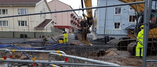 Då öppnar avstängda gatan i Luleå centrum