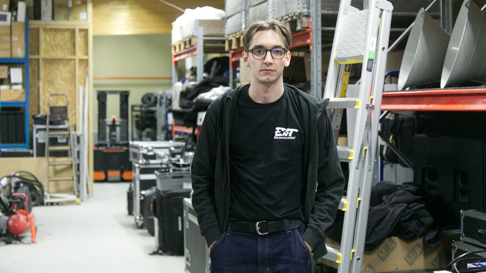 Arvid Skyttberg, som driver Ent Entertainment, hoppas att Luleå tekniska universitet ska tänka om och behålla ljudteknikutbildningen.