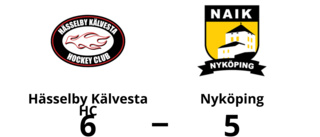 Nyköping föll mot Hässelby Kälvesta HC – efter sent avgörande