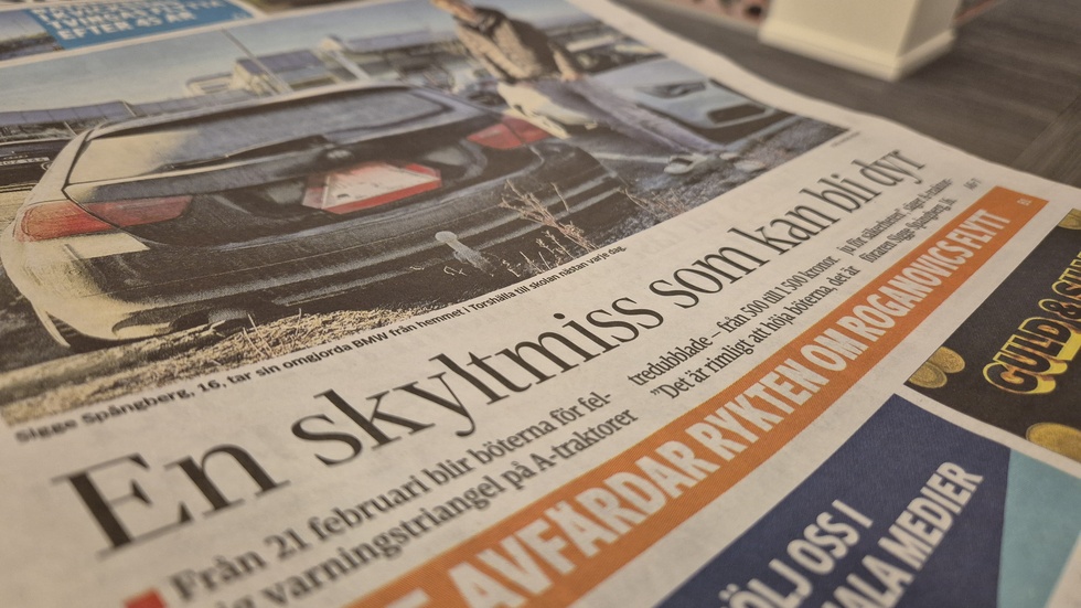 Skribenten tycker att tidningen publicerat en oviktig nyhet. Chefredaktören svarar.