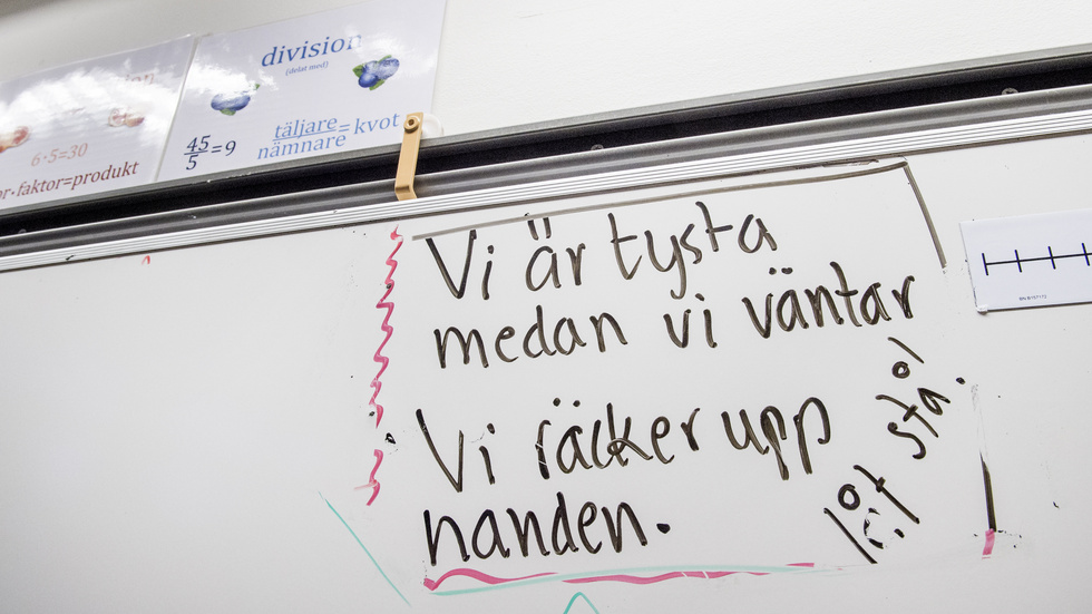 Helt galet att det dras ner på resurser, men var är föräldrarna? Det undrar "Undrande".