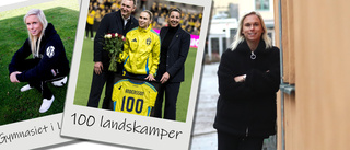 "100 landskamper – det trodde jag inte när jag började"