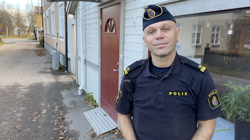 Jörgen Wilestedt är kommunpolis i Heby och Tierp.