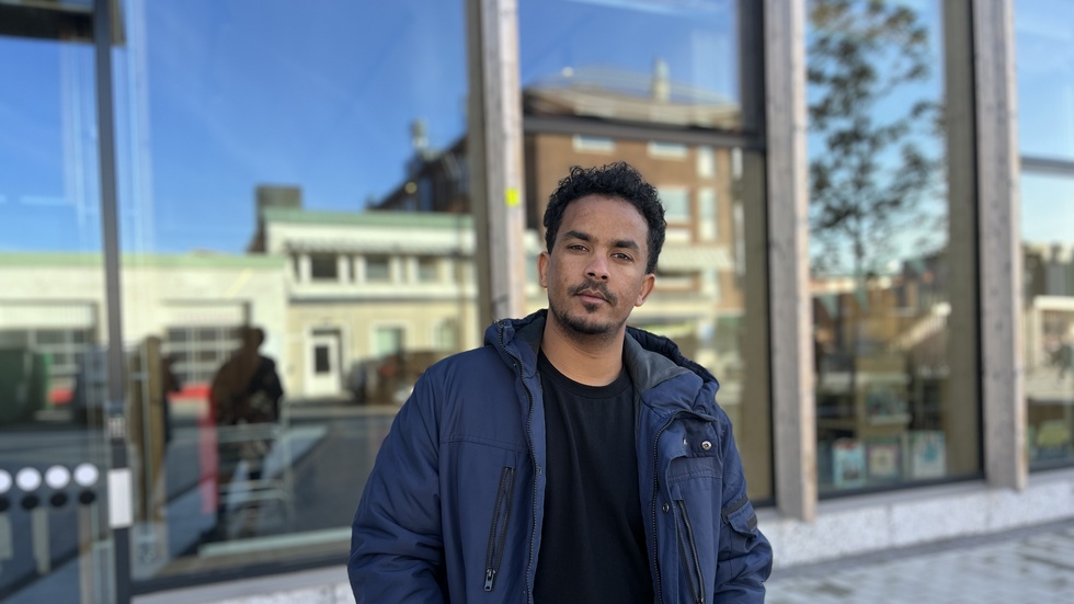 –I appreciate that the municipality arranged housing on Campus so that I could do a trial job in Skellefteå, says Bereket Ghebremedhin.