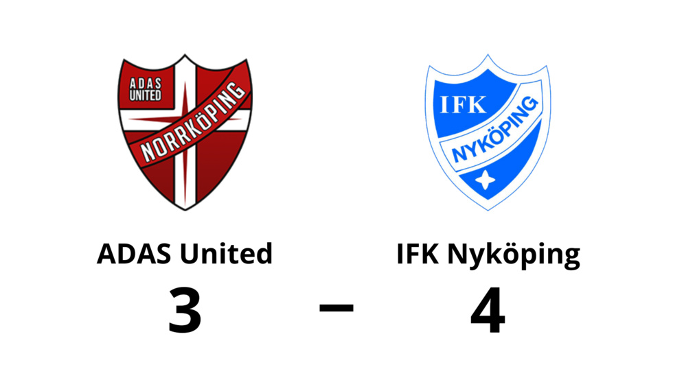 ADAS United förlorade mot IFK Nyköping