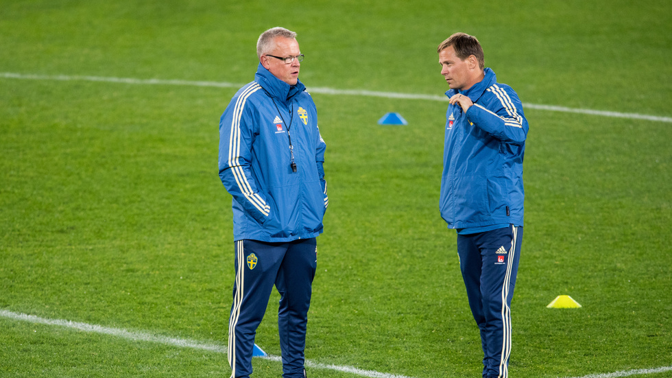 Janne Andersson fick 9 procent i PT:s omröstning. Roger Sandberg 50. 