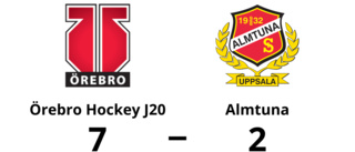 Storförlust för Almtuna borta mot Örebro Hockey J20