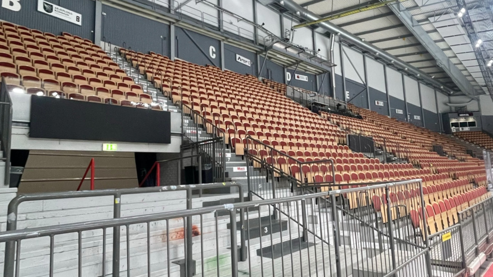 Det är den här långsidan Luleå Hockey vill modernisera.