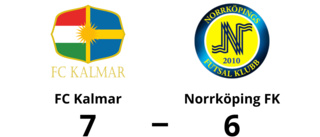 7-6 för FC Kalmar mot Norrköping FK