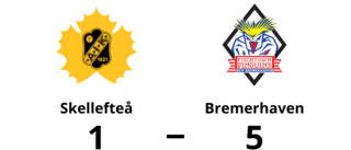 Bremerhaven avgjorde i andra matchen mot Skellefteå