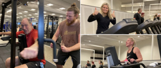 Profiltätt på gymmet – dagen efter julafton