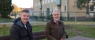 Se hit förälder! Här kan ditt barn busa i nya fräscha lekparken