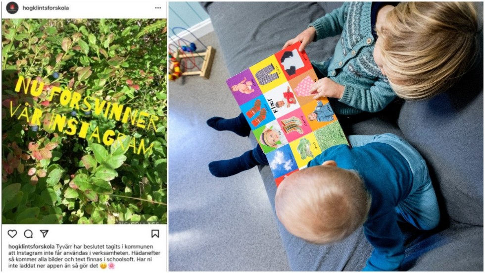 Högklints förskola tillhör dem som tidigare har haft ett konto på Instagram som har skötts av pedagogerna.