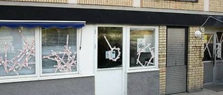 Berga centrum vandaliserat