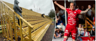 Nya läktare: Så har Bergnäset rustats upp för allsvensk fotboll