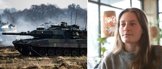 Alma, 19, har försvarat Berg – nu ska hon bli stridsvagnsbefäl