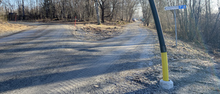 Här slutar planen för nya cykelvägen