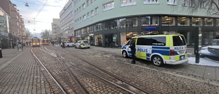 Polis jagade misstänkt snattare i centrala Norrköping 