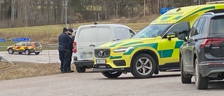 Trafikolycka utanför Frödinge – se bilder från platsen