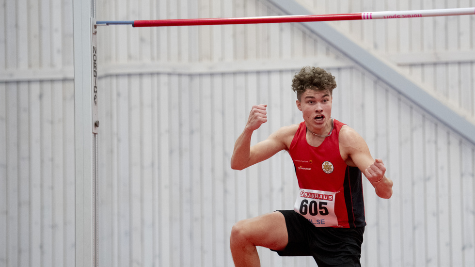 Gustav Malmkvist stod för en imponerande seniordebut i SM.