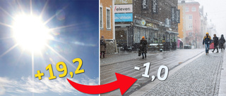 Prognosen: Kan bli snö – om bara några dagar