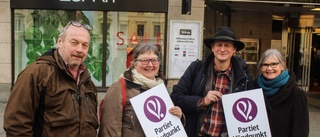 Nytt parti jagade namn på torget