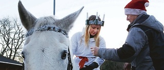 Årets Lucia kom till häst