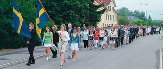 På marsch mot sommarlovet