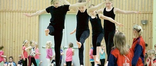 Gymnaster hade vårshow