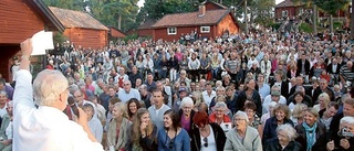 Bertils allsång drog rekordpublik