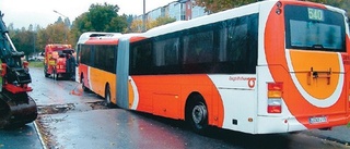 Bussen sjönk