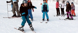 Skidåkning på skolschemat