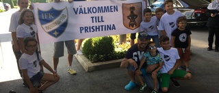 Sharo välkomnade IFK till Pristina